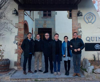 Grup de recerca universitari internacional sobre l’Alternança-Dual visita l’escola Quintanes